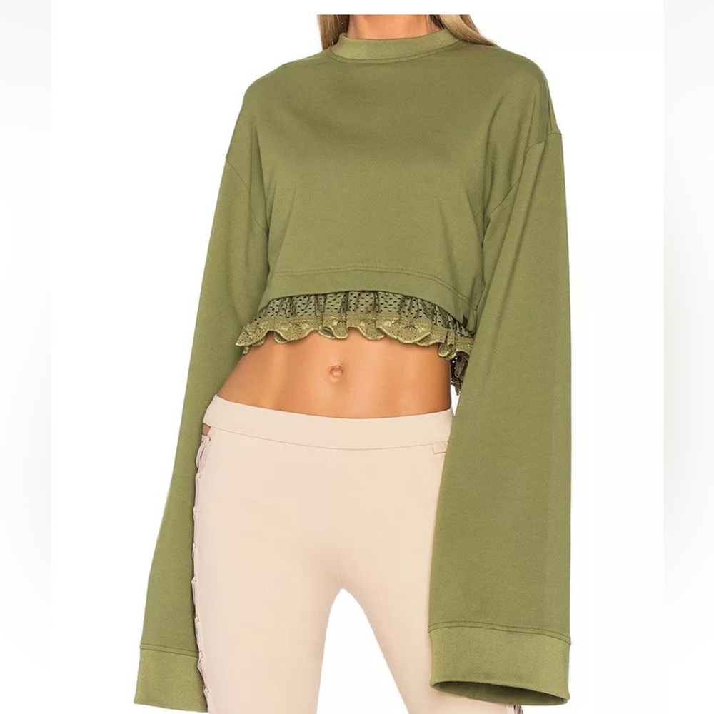 Puma X Fenty By Rihanna Cropped Sweatshirt